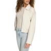 imageLevis Womens Faux Leather Bomber with Laydown CollarOyster