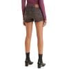 imageLevis Womens High Rise ShortsBlack Worn in