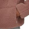 imageLevis Womens Long Length Patchwork Quilted Teddy CoatMauve Shortie