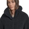 imageLevis Womens Long Length Patchwork Quilted Teddy CoatNavy