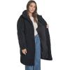 imageLevis Womens Long Length Patchwork Quilted Teddy CoatNavy