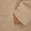 imageLevis Womens Long Length Patchwork Quilted Teddy CoatSand