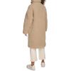 imageLevis Womens Long Length Patchwork Quilted Teddy CoatSand