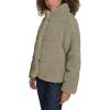 imageLevis Womens Long Length Patchwork Quilted Teddy CoatSeafoam Shortie