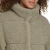 imageLevis Womens Long Length Patchwork Quilted Teddy CoatSeafoam Shortie