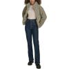 imageLevis Womens Long Length Patchwork Quilted Teddy CoatSeafoam Shortie