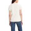 imageLevis Womens Perfect Crewneck Tee Shirt Also Available in PlusAmerican Levis Egret