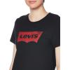 imageLevis Womens Perfect Crewneck Tee Shirt Also Available in PlusCore Housemark Black