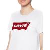 imageLevis Womens Perfect Crewneck Tee Shirt Also Available in PlusCore Housemark White