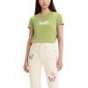 imageLevis Womens Perfect Crewneck Tee Shirt Also Available in PlusDaiquiri Green