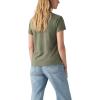 imageLevis Womens Perfect Crewneck Tee Shirt Also Available in PlusDeep Depths