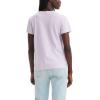 imageLevis Womens Perfect Crewneck Tee Shirt Also Available in PlusJaneesah Floral Lavender Blue