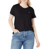 imageLevis Womens Perfect Crewneck Tee Shirt Also Available in PlusMineral Black