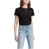 imageLevis Womens Perfect Crewneck Tee Shirt Also Available in PlusMineral Black
