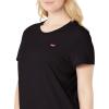 imageLevis Womens Perfect Crewneck Tee Shirt Also Available in PlusMineral Black