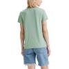 imageLevis Womens Perfect Crewneck Tee Shirt Also Available in PlusMountain Peaks Blue Surf