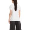 imageLevis Womens Perfect Crewneck Tee Shirt Also Available in PlusNew Original Poppy Fields Cloud Dancer
