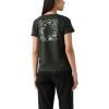 imageLevis Womens Perfect Crewneck Tee Shirt Also Available in PlusNew Western Archival Bandana Pirate Black