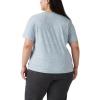 imageLevis Womens Perfect Crewneck Tee Shirt Also Available in PlusScattered Floral Dusty Blue