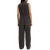 imageLevis Womens Sleeveless JumpsuitNew Black Stonewash