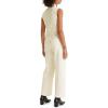 imageLevis Womens Sleeveless JumpsuitNew White Stonewash