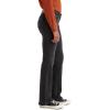imageLevis Womens Superlow Boot JeansBlack Worn in