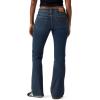 imageLevis Womens Superlow Boot JeansNew Sweep Down Stretch