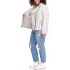 imageLevis Womens The Classic Faux Leather Moto Jacket Regular ampamp Plus SizeWhite Oyster