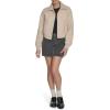 imageLevis Womens Varsity Bomber JacketCream Boucle Laydown Collar