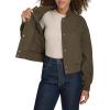 imageLevis Womens Varsity Bomber JacketOlive Wool Blend