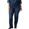 imageLevis Womens 724 High Rise Straight Jeans Plus SizeChelsea Carbon Glow