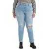imageLevis Womens 724 High Rise Straight Jeans Plus SizeHouse Lights