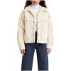 imageLevis Womens 90s Sherpa Trucker Jacket Standard and PlusAlmond Milk