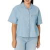 imageLevis Womens Aiden Short Sleeve Shirt Also Available in PlusSpill the Beans