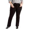 imageLevis Womens Classic Straight Jeans Plus SizeSoft Black