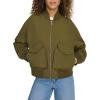 imageLevis Womens Lightweight Shorty Bomber JacketArmy Green