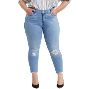 imageLevis Womens 711 Super Skinny JeansAzure Ray  Medium Indigo
