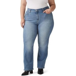 imageLevis Womens 724 High Rise Straight Jeans Plus SizeEternal Indigo Mid
