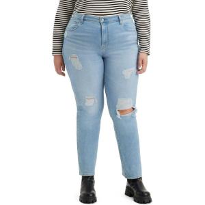 imageLevis Womens 724 High Rise Straight Jeans Plus SizeHouse Lights