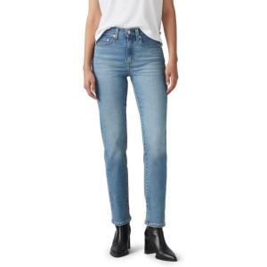 imageLevis Womens 724 High Rise Straight JeansEternal Indigo Mid