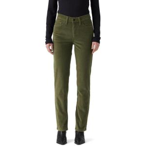 imageLevis Womens 724 High Rise Straight JeansNew Ivy Green Corduroy  Stretch