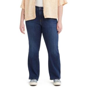 imageLevis Womens 726 High Rise Flare Jeans Also Available in PlusDark Indigo Worn in