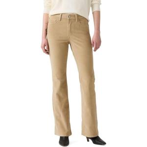 imageLevis Womens 726 High Rise Flare Jeans Also Available in PlusNew Travertine Corduroy  Stretch