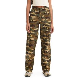 imageLevis Womens 94 Baggy CargoGrape Leaf Emily Camo