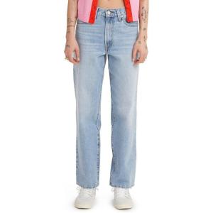 imageLevis Womens 94 Baggy Jeans Also Available in PlusLight Indigo Worn in