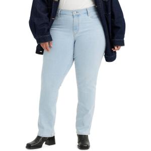 imageLevis Womens Classic Straight Jeans Plus SizeSlate Await Plus
