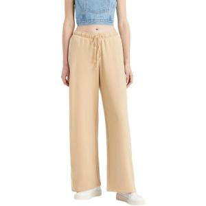 imageLevis Womens Graphic Tape Low Rider SweatsSport Logo Taping Warm Sand