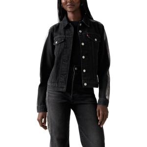 imageLevis Womens Original Trucker Also Available in PlusNew Let Me Shimmer Non Stretch