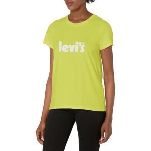 imageLevis Womens Perfect Crewneck Tee Shirt Also Available in PlusDaiquiri Green