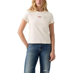 imageLevis Womens Perfect Crewneck Tee Shirt Also Available in PlusNew Batwing Horshoe Egret